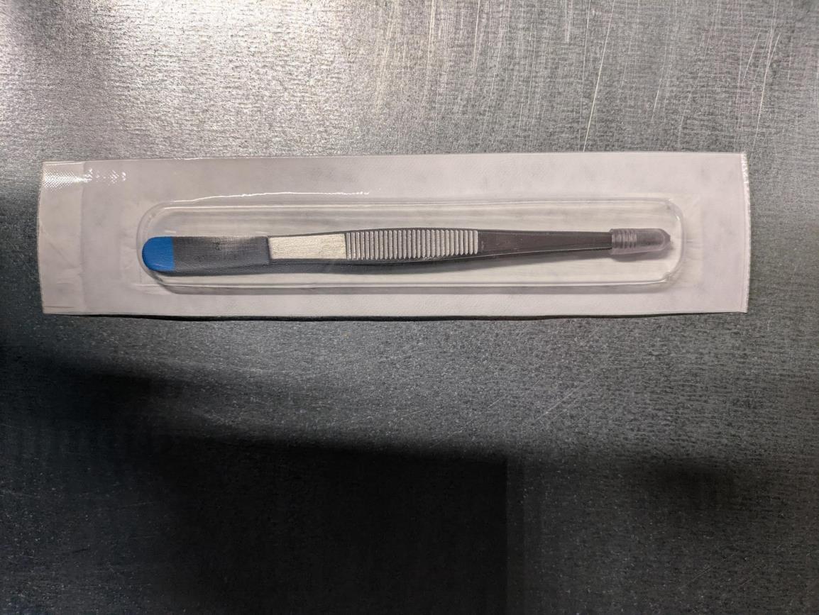 Pincet anatomische, Steriel