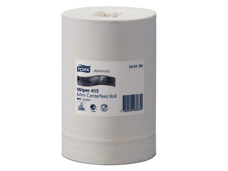 Handdoek, op rol, 1 laags, minirol, Tork