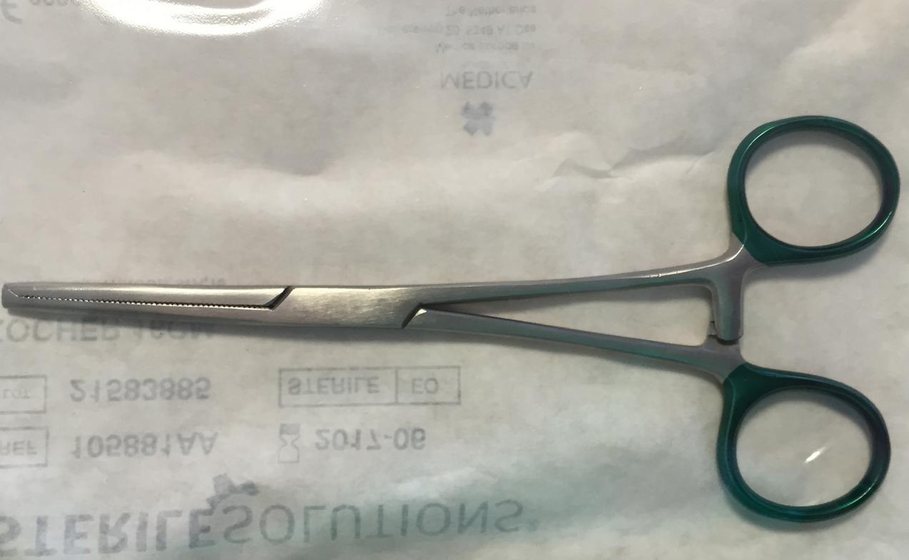 Kocher, Recht, Disposable, Steriel, Huismerk 