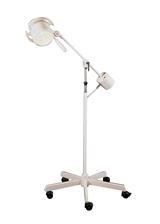 Lamp, Onderzoekslamp, Dr. Mach, model LED120F, 5 voetsstatief, met korte arm