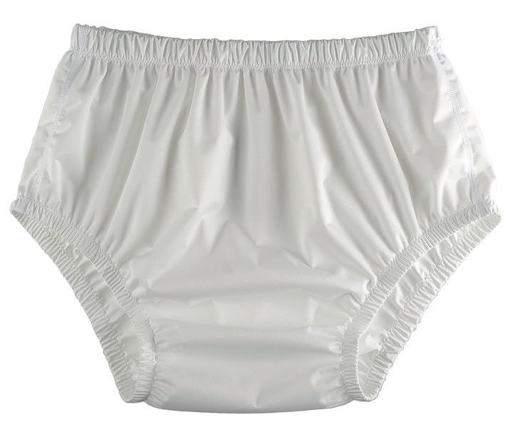 Incontinentie, Overtrekslip, PVC, Maat: 46, Kleur: Wit