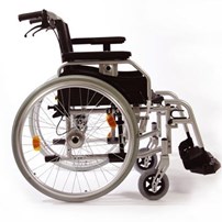 Standaard Rolstoel, Bescomed, Primus MS, Met Begeleidersrem Standaard Rolstoel, Bescomed, Primus MS, Met Begeleidersrem