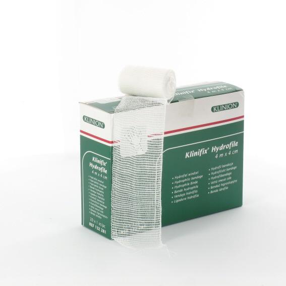 Fixatie Zwachtel, Klinifix Hydrolast, Niet Klevend, Klinion