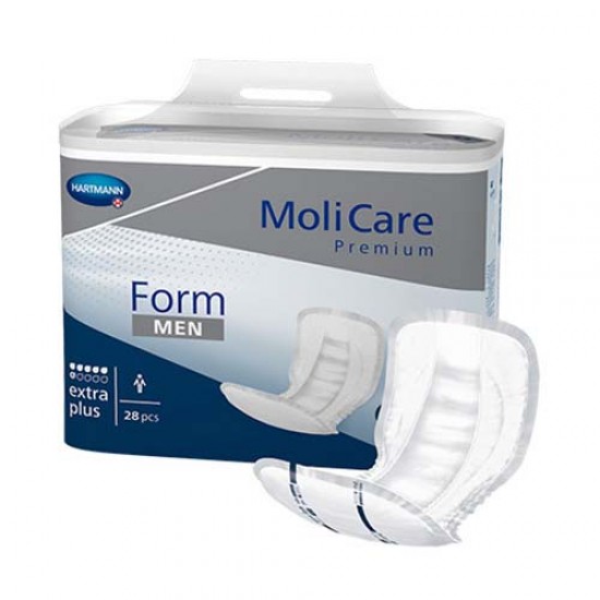Incontinentie, MoliCare, Premium, Form, Extra Plus Men, Inlegger, Hartmann
