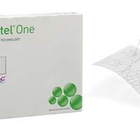 Zalfgaas siliconenhoudend, Mepitel One, Safetac, Non adhesive, Steriel, Molnlycke Zalfgaas siliconenhoudend, Mepitel One, Safetac, Non adhesive, Steriel, Molnlycke