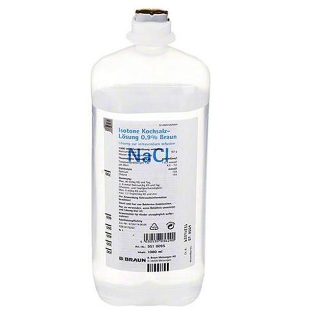 Infuus Vloeistof, Natriumchloride, NaCl 0.9 %, Isotoon, Ecoflac, Bbraun