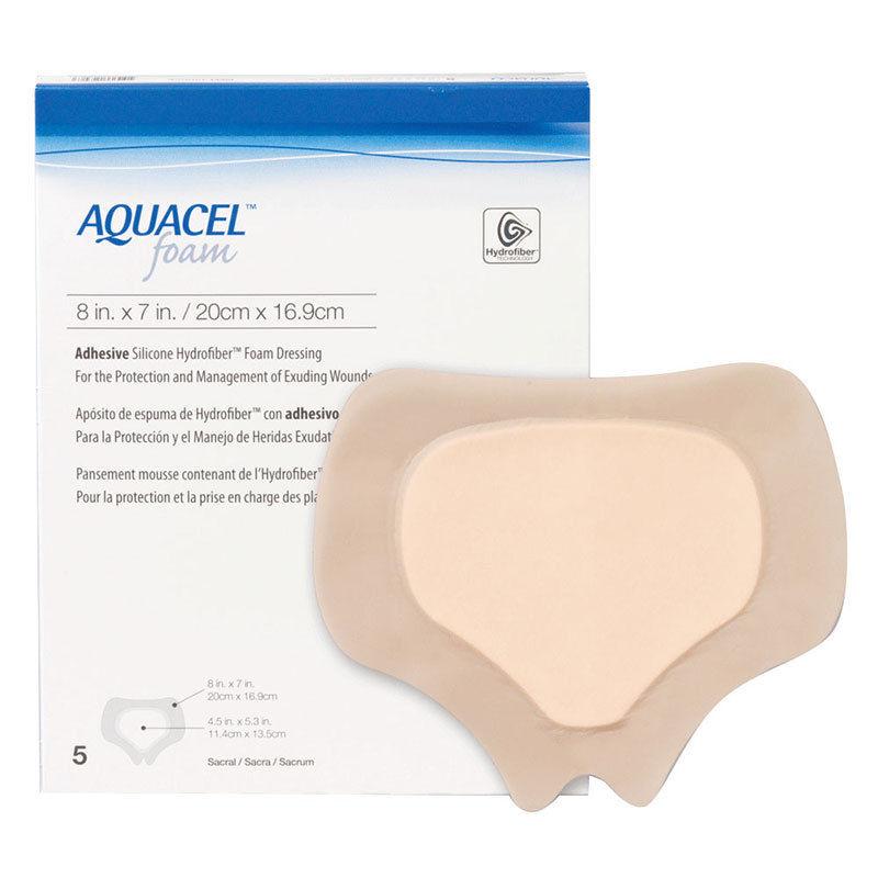 Schuimverband, Aquacel Foam, Adhesive, Sacrum, Hydrofiber, Steriel, Convatec