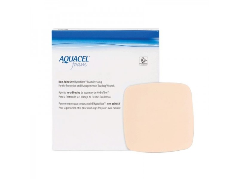Schuimverband, Aquacel Foam, Non Adhesive, Hydrofiber, Steriel, Convatec