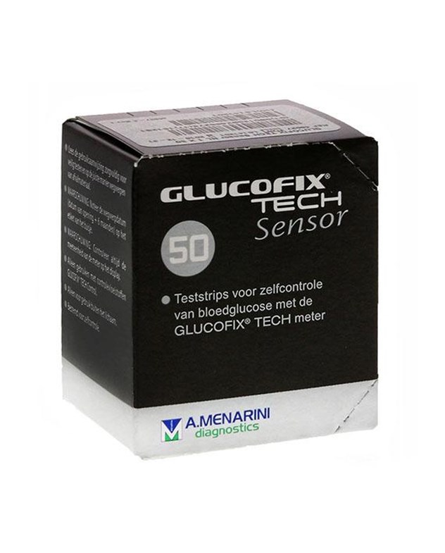 Glucose Teststrip,  Menarini,  Glucofix Tech 
