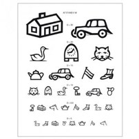 Oogheelkunde, Visuskaart. APK TOV, Amsterdamsekaart, Poezenkaart Oogheelkunde, Visuskaart. APK TOV, Amsterdamsekaart, Poezenkaart