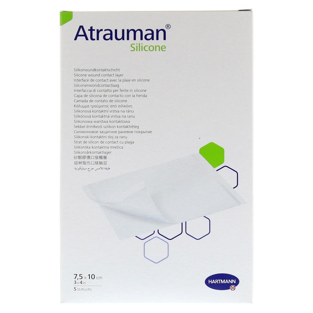 Siliconenhoudendverband, Atrauman Silicone, Ongecoat Zalfkompres, Steriel, Hartmann