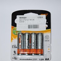 Batterijen,  Oplaadbaar, Pennlight, AAA, 1800 Ma. Batterijen,  Oplaadbaar, Pennlight, AAA, 1800 Ma.