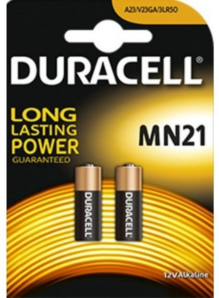 Batterijen,  23A, Alkaline, MN21, Duracell