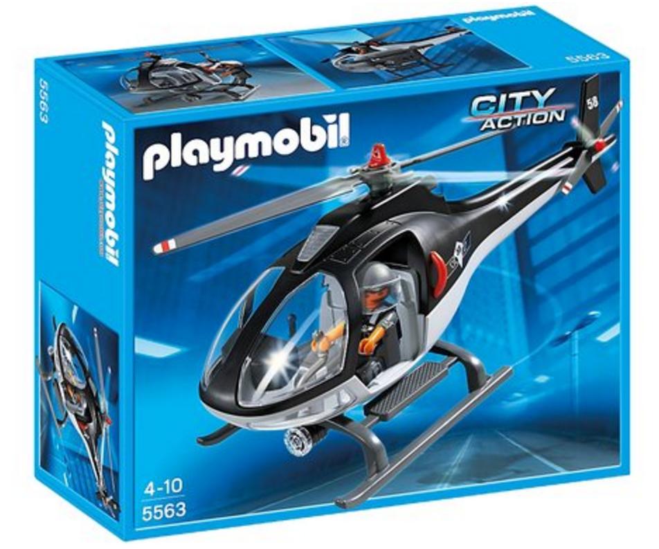 Speelgoed, Playmobil, Helikopter speciale interventie - 5563