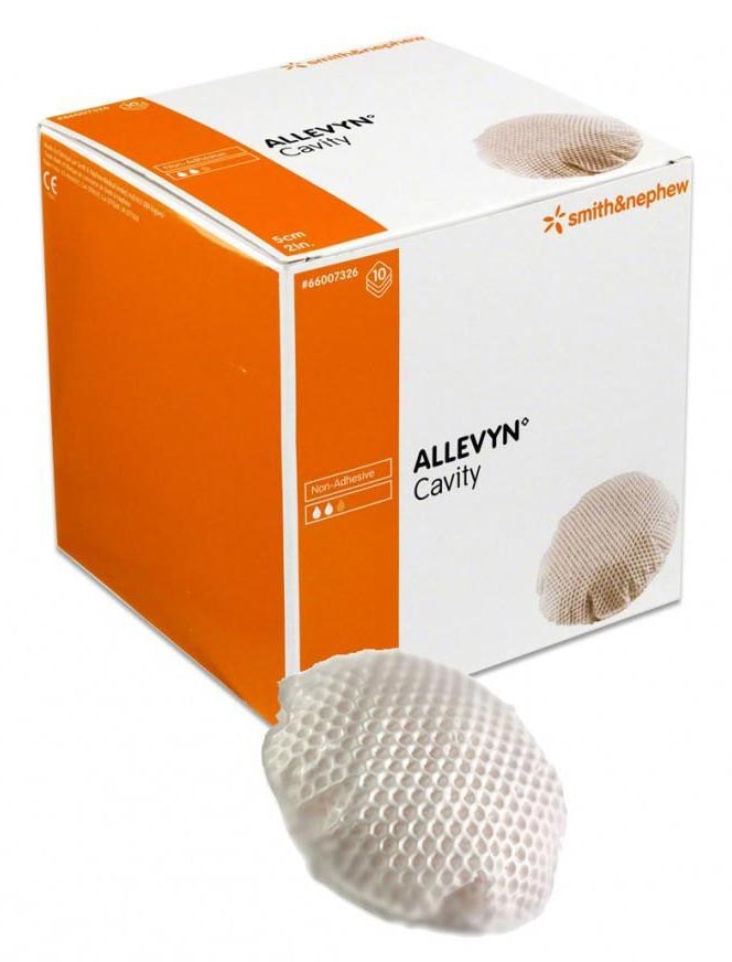 Schuimverband, Allevyn Cavity, Steriel, Smith&Nephew