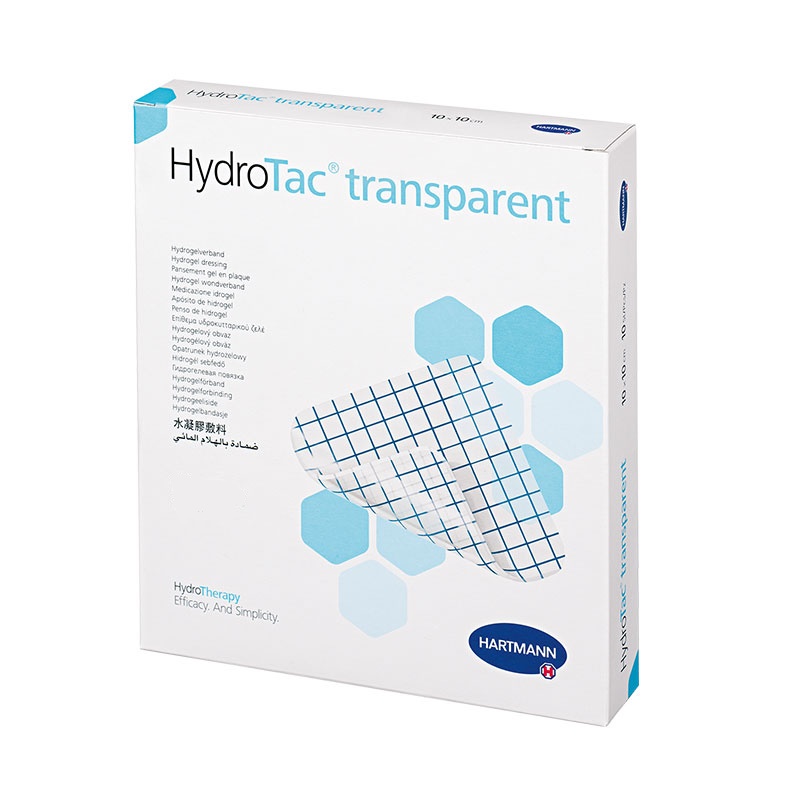 Gelverband, HydroTac Transparant, Hydrocellulair, Steriel, Hartmann