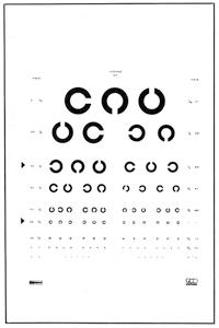 Oogheelkunde, Visuskaart, TNO, Landoltse Ringen