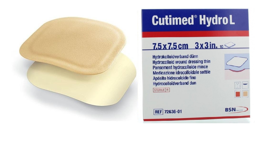 Hydrocolloidverband, Hydro Cutimed Hydro L, Steriel, BSN