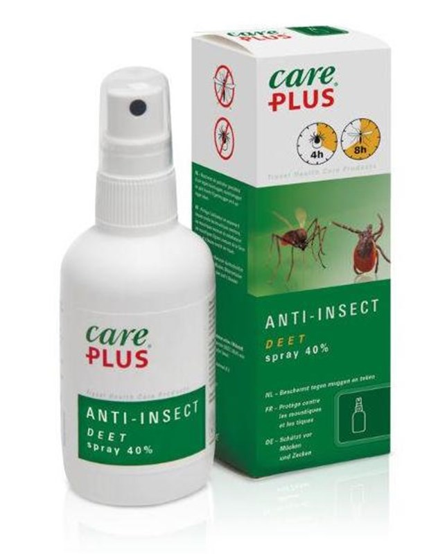 Anti Muggenspray, Care Plus 40%, Deet