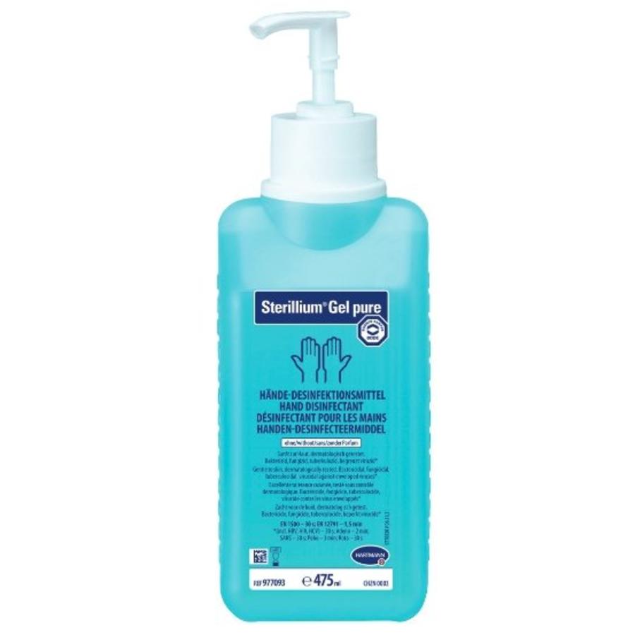 Hand Desinfectiemiddel, Sterillium Gel Pure, Met Handpomp, CTBG Geregistreerd, Hartmann