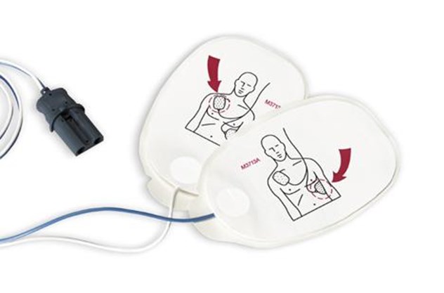 AED Pad, Elektrode, Volwassene, Geschikt voor Philips AED