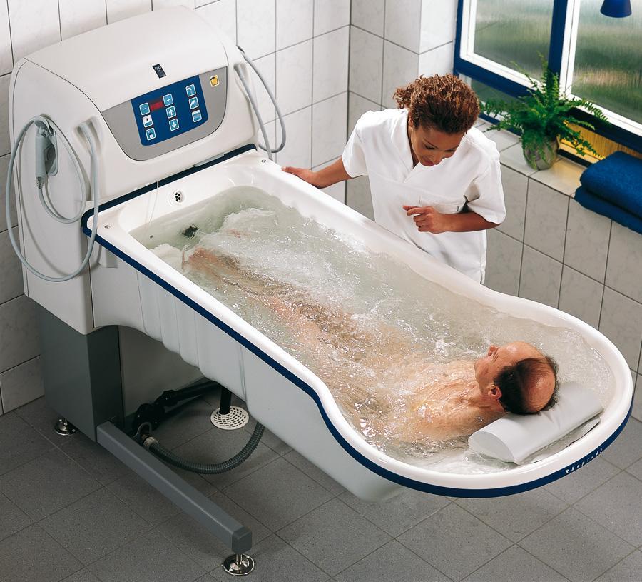 Hoog-Laag Bad, Arjo, P300 Rhapsody, Sleutelgatvorm Kuip