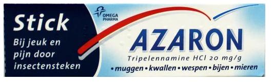 Azaron, Verlichtende Stick, Bij Insectenbeet, Omega Pharma