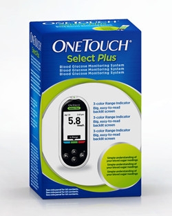 Glucosemeter, Startset, One Touch Select Plus 