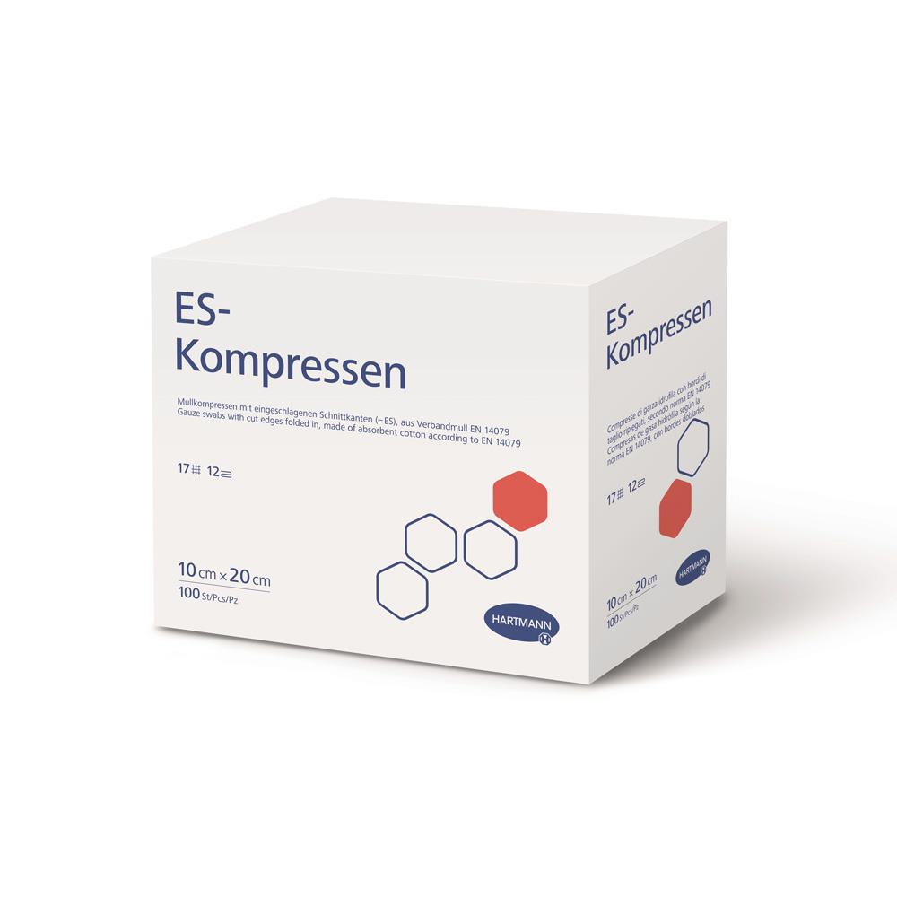 Hydrofiel Gaasje, ES Kompres, Sterilux ES, Steriel, 12 Laags, Hartmann