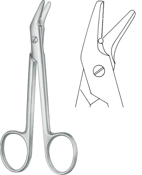 Instrumenten, Draadtang, Universeel, Gehoekt