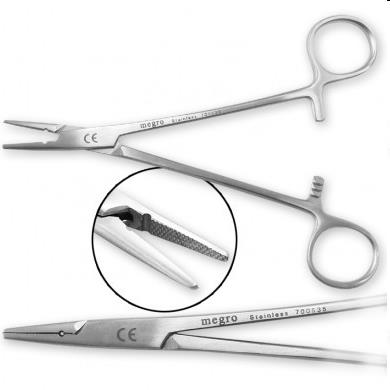 Instrumenten, Naaldvoerder Crile Wood, recht model