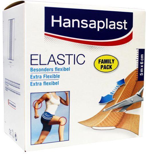 Pleister op Rol, Elastic, Family Pack, Hansaplast