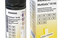 Urine teststrips, Multistix 10SG, Siemens