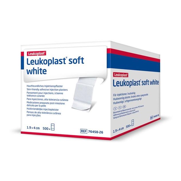 Leukoplast, Soft White, Injectiepleister, BSN