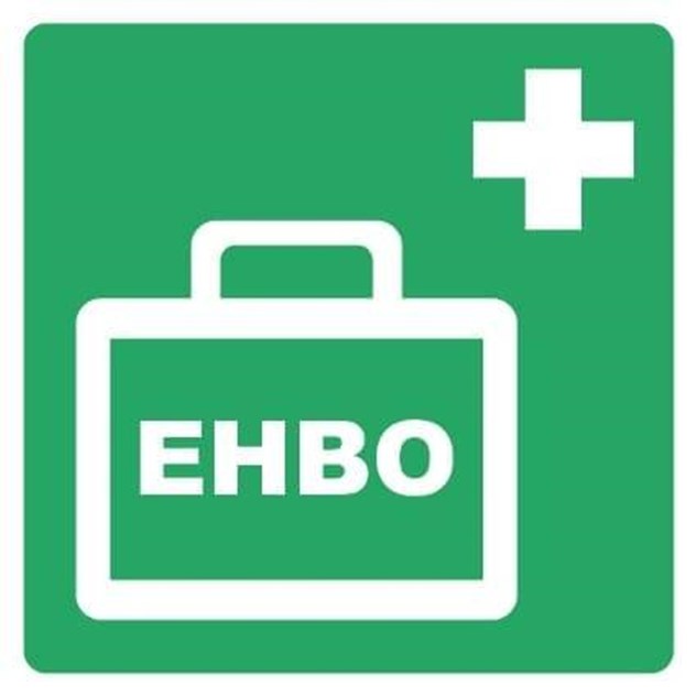 BHV Sticker, Pictogram, EHBO Koffer