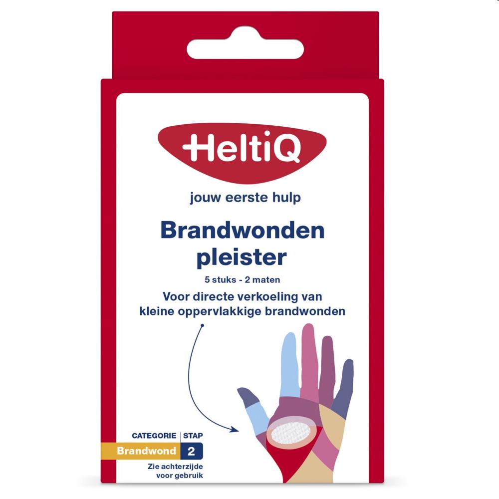 Brandwonden Pleister, Set van 2 maten, Heltiq