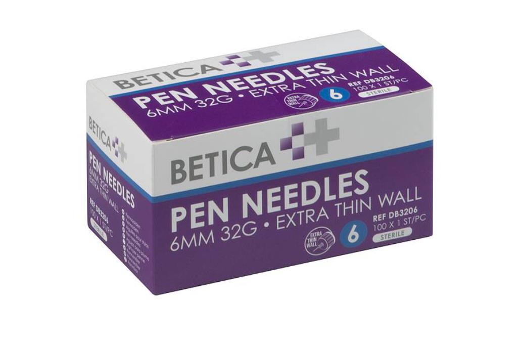 Betica, pennaald, veiligheidsnaald