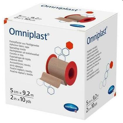Fixatie Pleister, Omniplast, In klemring, Hartmann