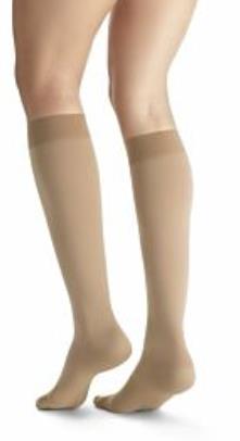 Compressiekousen, kniekous, CCL1, gesloten teenstuk, Jobst Opaque