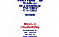 Boek, MMSE-2 Mini-mental state examination, formulieren standaard
