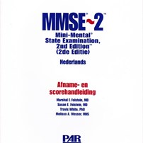 Boek, MMSE-2 Mini-mental state examination, formulieren standaard Boek, MMSE-2 Mini-mental state examination, formulieren standaard