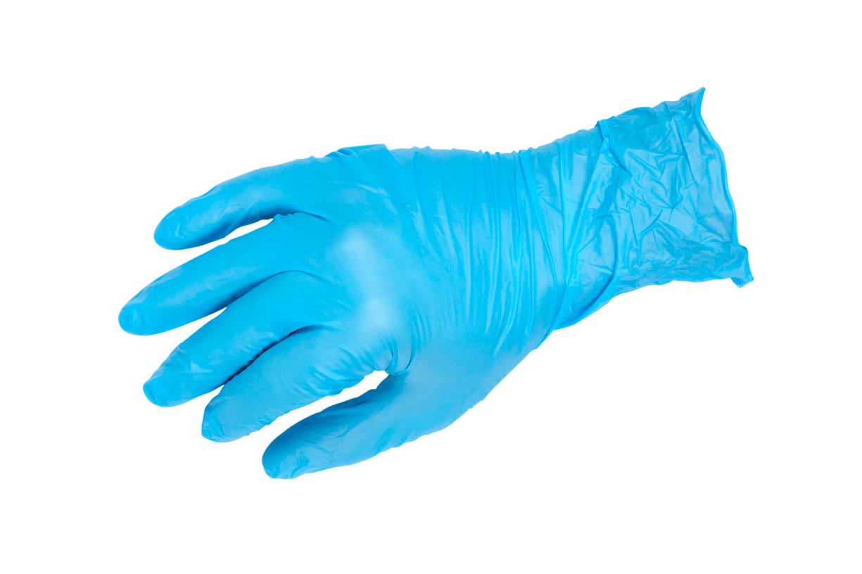 Onderzoekshandschoen, Viawant, Nitril Long, extended cuff, Huismerk