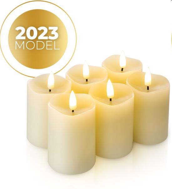 Kaarsen, LED Kaarsen, Warm wit, 300uur