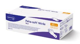 Handschoenen, Peha Soft Nitrile Blue, onderzoekshandschoen, Hartmann
