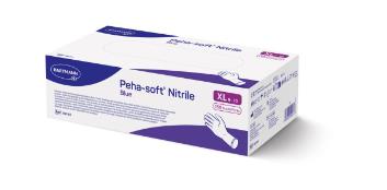Handschoenen, Peha Soft Nitrile Blue, onderzoekshandschoen, Hartmann
