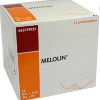 Absorberend Gaas, Melolin, Niet Verklevend, Smith&Nephew Absorberend Gaas, Melolin, Niet Verklevend, Smith&Nephew