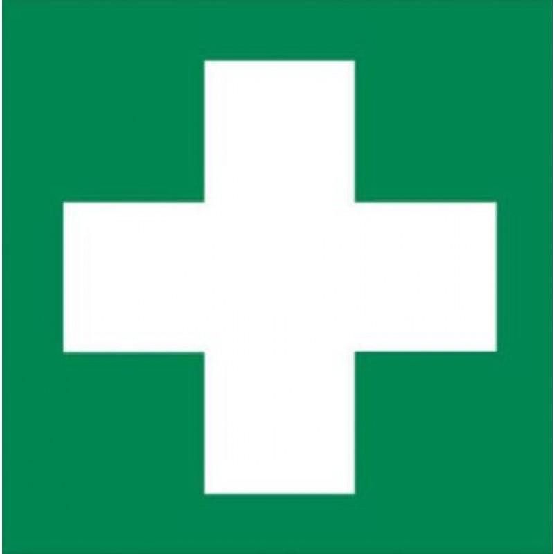 BHV Sticker, Pictogram, Eerste Hulp, EHBO Post