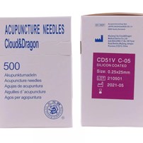 Acupunctuur, Acupunctuurnaald, Cloud & Dragon Acupunctuur, Acupunctuurnaald, Cloud & Dragon