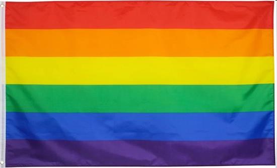 Vlag, Regenboogvlag, Pride Vlag