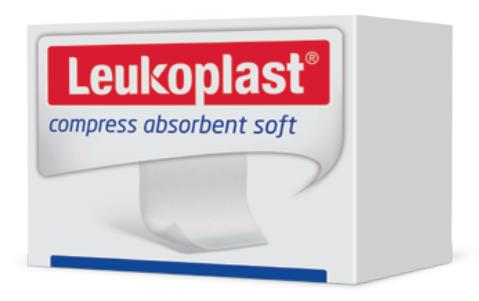 Absorberend Gaas, Compress absorbent Soft, Steriel, Leukoplast, BSN